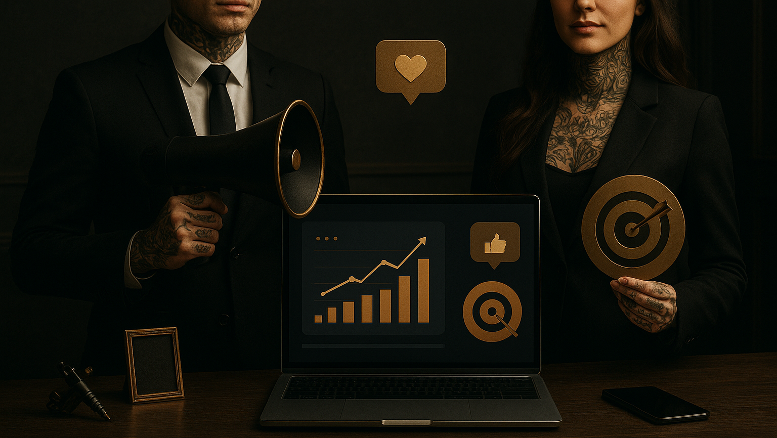 Branding visual para tatuadores